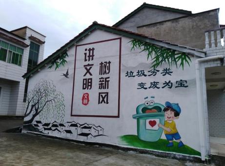 湖州墙绘是现在流行的墙体广告