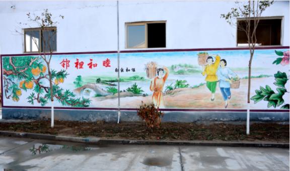 湖州乡镇文化墙 乡风文明焕发新活力