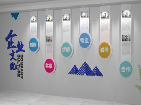 湖州企业文化墙需要传递什么办公文化？